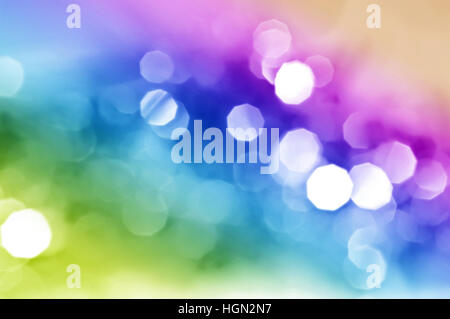 A multi colored glow lights Stock Photo