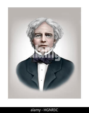 Michael Faraday, 1791-1867, Chemist, Physicist Stock Photo