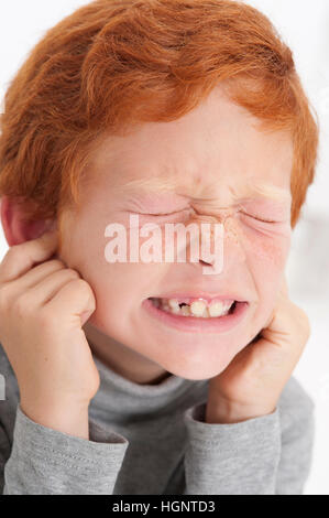 ANGRY CHILD Stock Photo