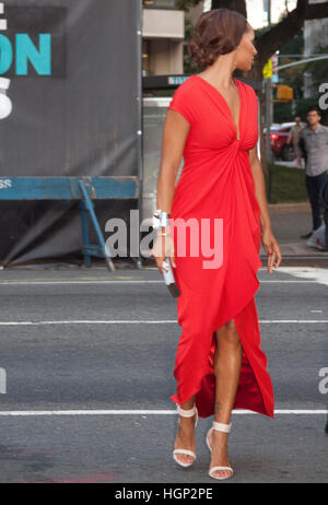 Guest arriving at the Fashion awards Stock Photo