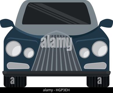 grey truck car frontview icon image vector illustration design Stock Vector