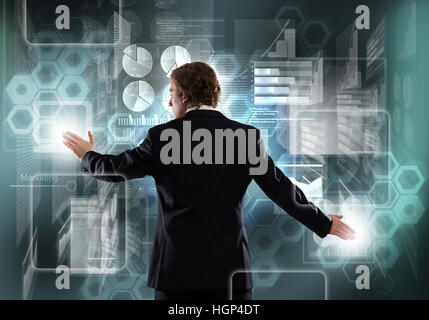 Innovative media technologies Stock Photo