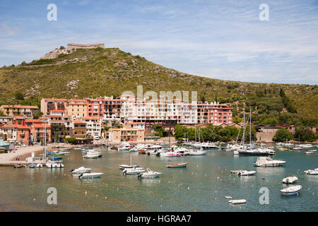 Porto Ercole and Forte Filippo, Argentario, Tuscany, Italy, Europe ...