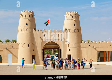 Al Jahlili fort in Al Ain. Emirate of Abu Dhabi, UAE Stock Photo