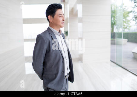 Confident businessman Stock Photo