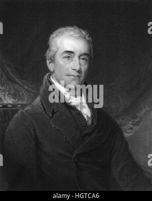 Sir Samuel Romilly, 1757-1818, a British legal reformer Stock Photo