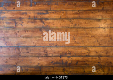parquet flooring in the hallway of an old house for background use Stock Photo