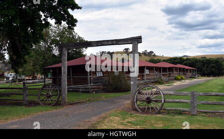 Dargo, Australia December 25, 2016. Old house in Dargo. Dargo is a
