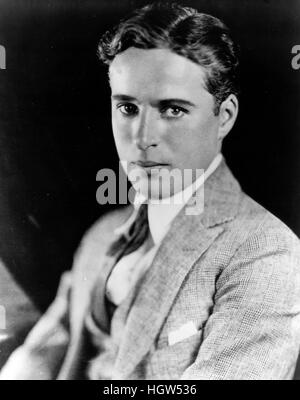 CHARLES CHAPLIN (1889-1977) English film actor and producer about 1920 Stock Photo