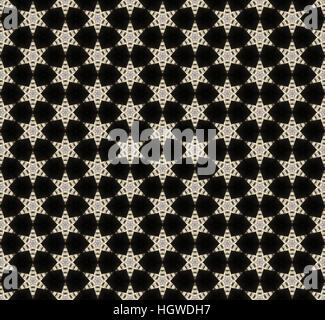 futuristic geometric fabric texture Stock Photo