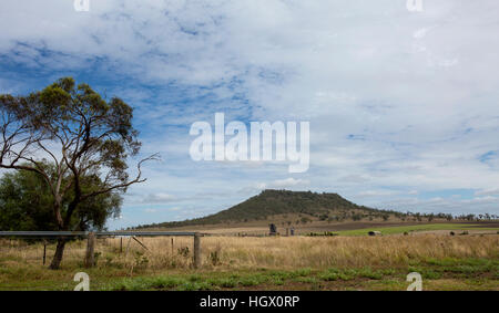 Gowrie Mountain, Toowoomba, Queensland Australia Flat topped Gowrie