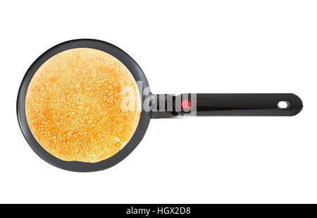 frying pan on a white background Stock Photo