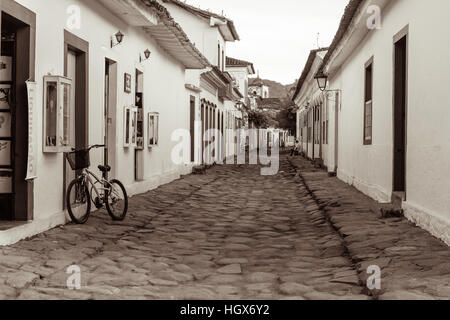 Streets of Paraty Stock Photo