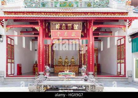 Chinese temple in Bangkok, Thailand Stock Photo