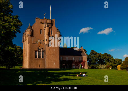 Crathes Castle, Aberdeenshire, Scotland, UK Stock Photo