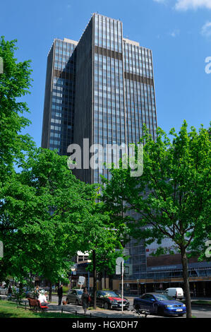 Hochhaus Steglitzer Kreisel, Schlossstrasse, Steglitz, Berlin, Deutschland Stock Photo