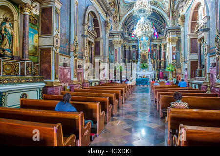 cathedral mexico interior alamy aug