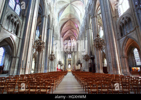 Saint-Etienne Cathedral, Bourges, Centre, France Stock Photo