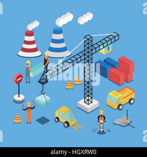 Illustration representing construction Stock Photo