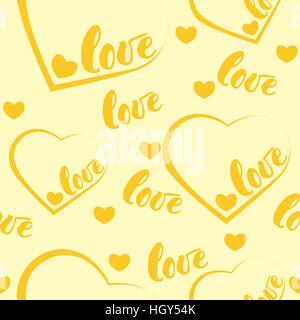 Romantic red heart background. Vector illustration for holiday design. Many flying hearts on white background. For wedding card, valentine day greetin Stock Vector