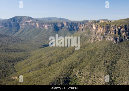 Megalong Valley, Blue Mountains, NSW, Australia Stock Photo