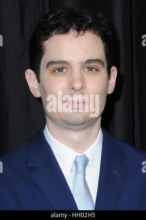 Century City, CA, USA. 14th Jan, 2017.  Damien Chazelle. 42nd Annual Los Angeles Film Critics Association Awards held at the InterContinental Los Angeles. Photo Credit: Birdie Thompson/AdMedia Credit: Birdie Thompson/AdMedia/ZUMA Wire/Alamy Live News Stock Photo