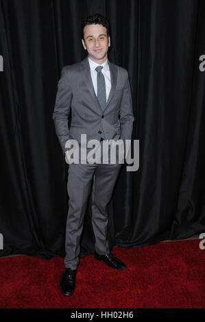 Century City, CA, USA. 14th Jan, 2017.  Justin Hurwitz. 42nd Annual Los Angeles Film Critics Association Awards held at the InterContinental Los Angeles. Photo Credit: Birdie Thompson/AdMedia Credit: Birdie Thompson/AdMedia/ZUMA Wire/Alamy Live News Stock Photo