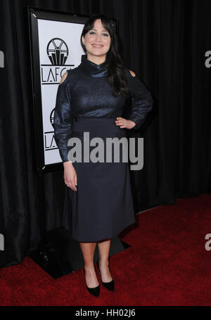 Century City, CA, USA. 14th Jan, 2017.  Lily Gladstone. 42nd Annual Los Angeles Film Critics Association Awards held at the InterContinental Los Angeles. Photo Credit: Birdie Thompson/AdMedia Credit: Birdie Thompson/AdMedia/ZUMA Wire/Alamy Live News Stock Photo