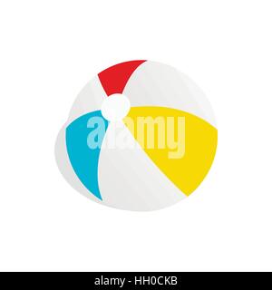 Colorful ball icon, isometric 3d style Stock Vector