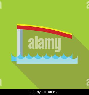 Springboard icon in flat style Stock Vector Image & Art - Alamy