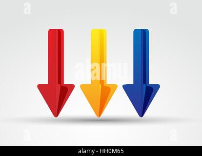 Arrows business concept Stock Vector