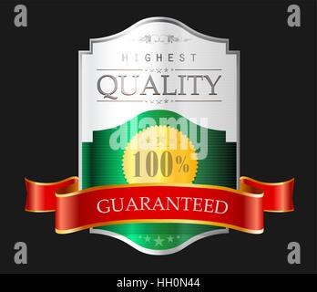 Labels - Highest quality, premium quality, luxury, new products, promotion, discount, bestseller, best choice Stock Vector