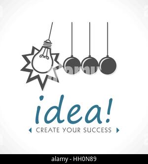 Logo - Idea concept Stock Vector