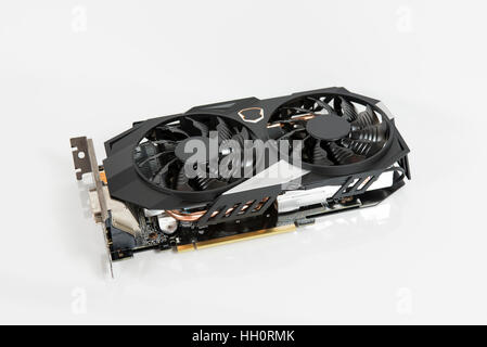Computer video card Stock Photo
