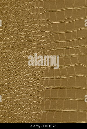 full frame scaled abstract brown reptile skin surface Stock Photo