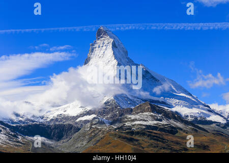 Matterhorn, Zermatt, Switzerland Stock Photo