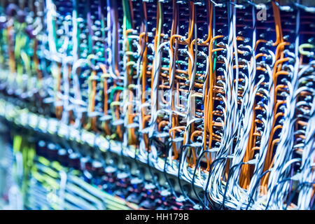 Retro electronic control box Stock Photo
