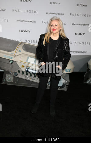 'Passengers' Premiere at the Village Theater - Arrivals  Featuring: Jacki Weaver Where: Westwood, California, United States When: 15 Dec 2016 Stock Photo