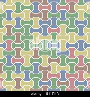 Seamless Geometric Vector Background Stock Vector