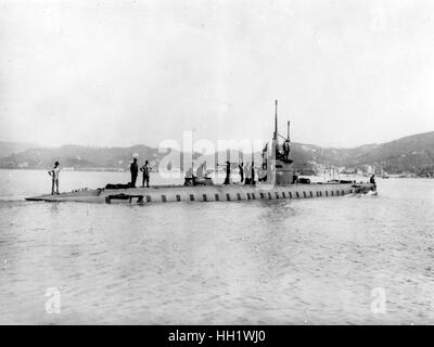 Second World War / WWII, naval warfare, italian submarine Stock Photo