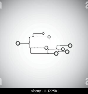 Abstract circuit board Stock Vector