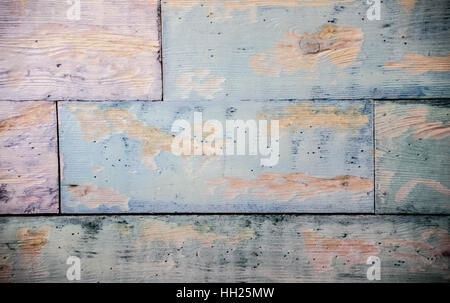Photograph of a vintage pastel color wood texture Stock Photo