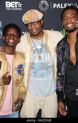 'The New Edition Story' Screening at The Paley Center for Media - Arrivals  Featuring: Bobby Brown Where: Los Angeles, California, United States When: 14 Dec 2016 Stock Photo