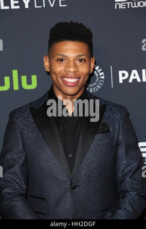 'The New Edition Story' Screening at The Paley Center for Media - Arrivals  Featuring: Bryshere Gray Where: Los Angeles, California, United States When: 14 Dec 2016 Stock Photo