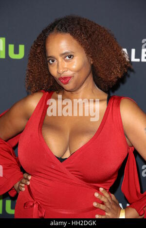 'The New Edition Story' Screening at The Paley Center for Media - Arrivals  Featuring: Lisa Nicole Carson Where: Los Angeles, California, United States When: 14 Dec 2016 Stock Photo