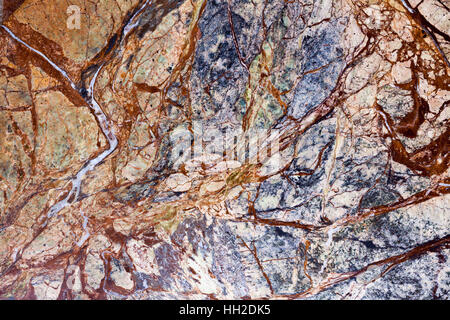 Abstract multicolored natural marble background Stock Photo