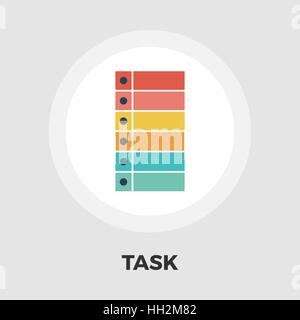 Check list icon vector. Flat icon isolated on the white background. Editable EPS file. Vector illustration. Stock Vector