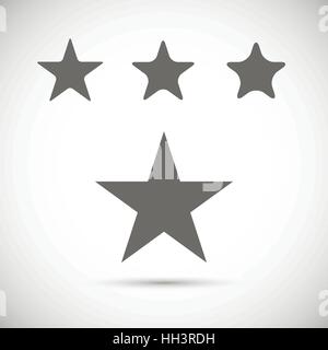 Classic star. Vector icon Stock Vector