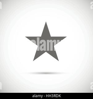 Classic star. Vector icon Stock Vector