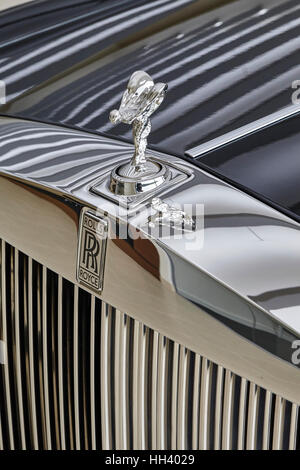 Rolls Royce Motor Cars Spirit of Ecstasy Stock Photo